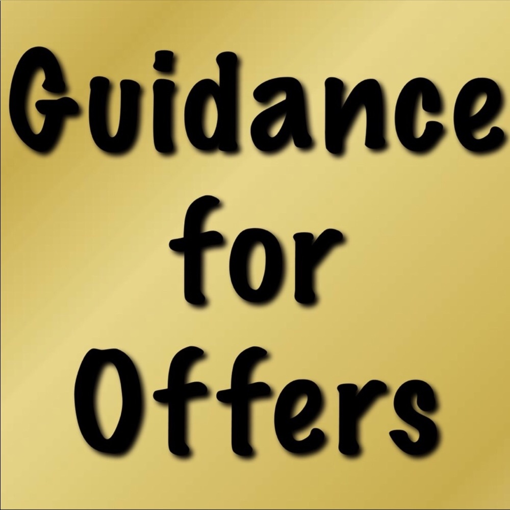 Guidelines for offering on items